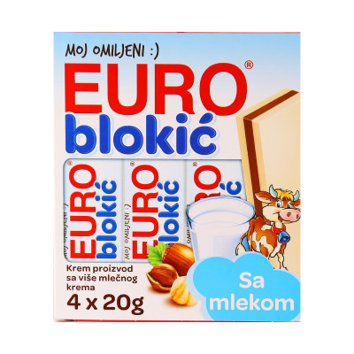 Euro blokic 4x20 g Swisslion Takovo