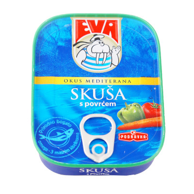 Eva skuša sa povrćem 100 g