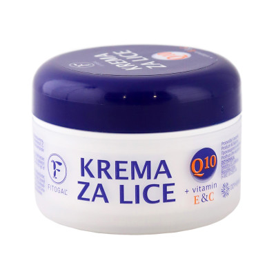 Fitogal Q10 krema za lice sa vitaminima E i C 100 ml Hemigal