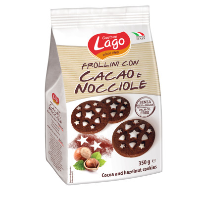 Frollini keksići sa lješnikom 350 g Lago