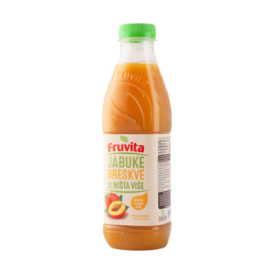 Fruvita samo voće jabuke i breskve i ništa više 750ml