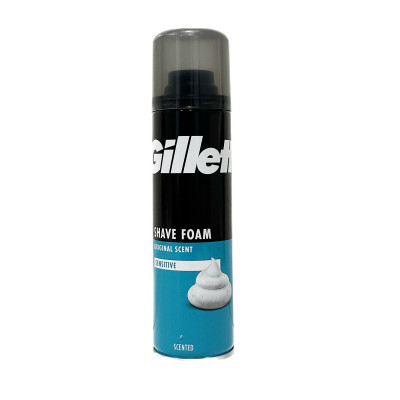 Gillette pjena za brijanje sensitive 200ml