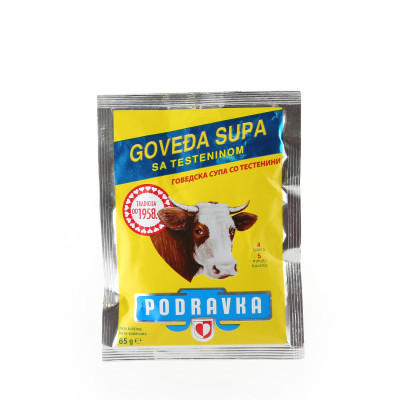 Goveđa supa sa tjesteninom 65 g Podravka