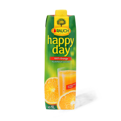 Happy day 100% narandža 1 l Rauch