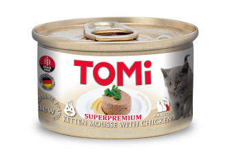 Hrana za mačke pileća pašteta 85g Tomi