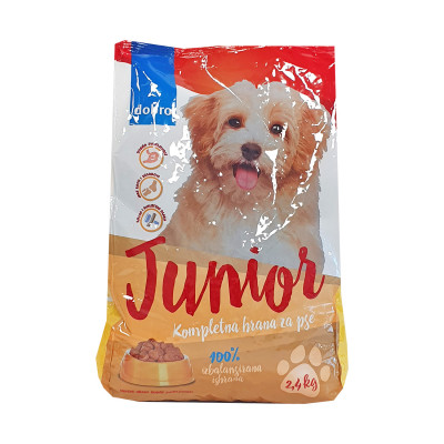 Hrana za pse junior 2.4 kg Dobro