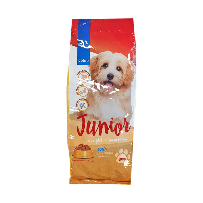 Hrana za pse junior 900 g Dobro