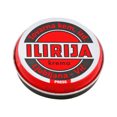 Ilirija krema za cipele crna 30 ml