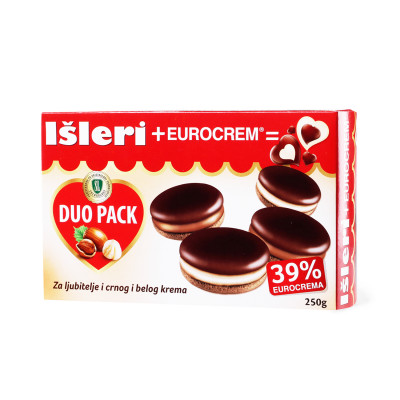 Išleri + eurokrem 250 g duo pack Swisslion