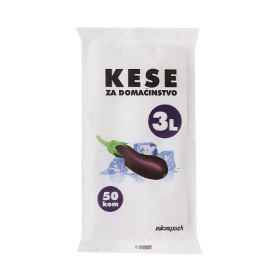 Kese za domaćinstvo 50 kom 3L Micropack