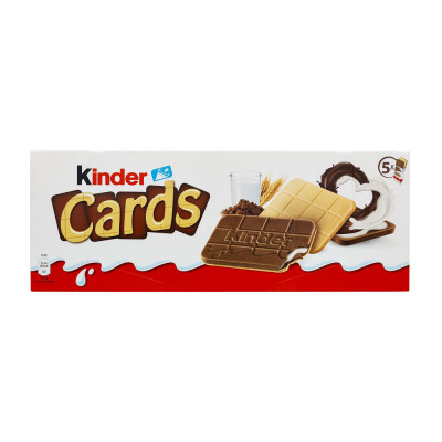 Kinder čoko biskvit cards 131g Ferrero