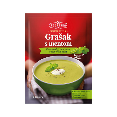 Krem juha od graška i metvice 72 g Podravka