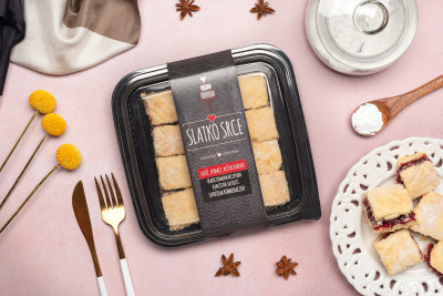 Lenja pita višnja 450g Slatko srce