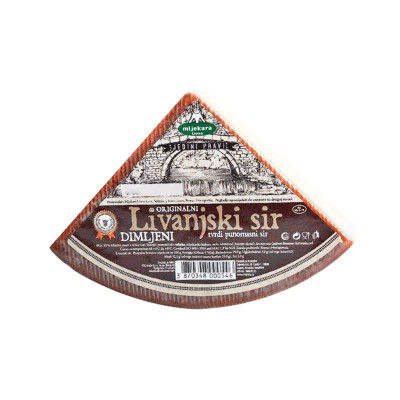 Livanjski dimljeni sir 1/4 Mljekara Livno