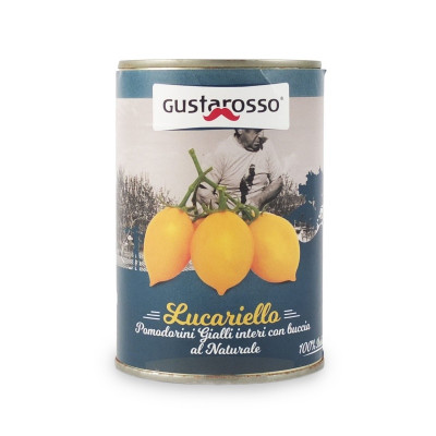 Lucariello žuti cherry paradajz u konzervi 400g Gustarosso