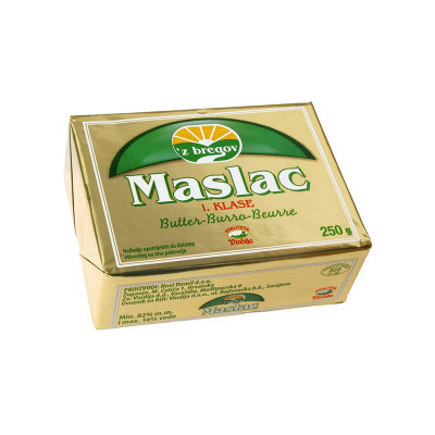 Maslac 250 g Zbregov