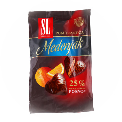 Medenjak sa marmeladom od narandže 150 g Swisslion