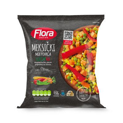Meksička salata 450 g (zamrznuto) Flora