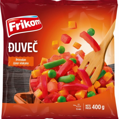 Miješano povrće za đuveč 400 g zamrznuto Frikom