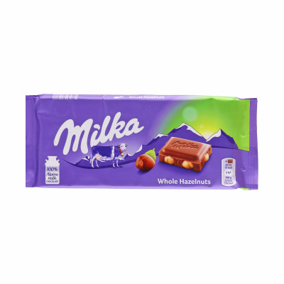 Milka whole hazelnut 100 g