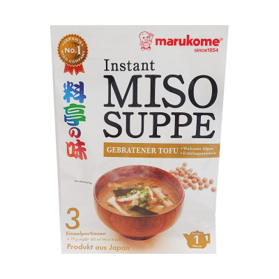 Miso supa gebratener tofu 57 g Marukome