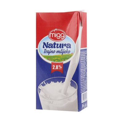 Mlijeko Natura 2.8% uht 1 l mi99