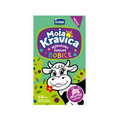 Moja Kravica milkshake šumske bobice 235ml Imlek
