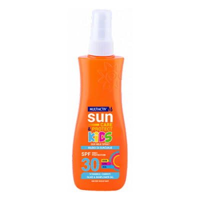 Multiactiv sun c&p kids mlijeko za sunčanje sprej spf 30 200 ml