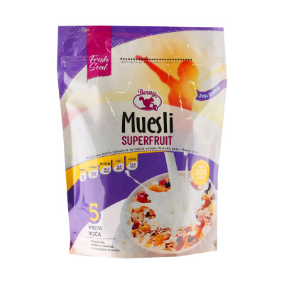 Musli sa 5 vrsta voća 420 g Berny