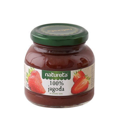 Namaz 100% jagoda 215 g Natureta