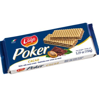 Napolitanka sa kakao filom 150 g Lago