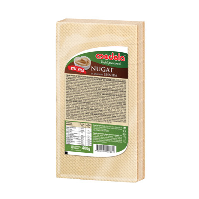 Napolitanka sa ukusom lješnika 400 g Medela