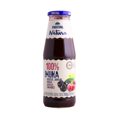 Natura sok aronija 0.7 l staklo Fruktal