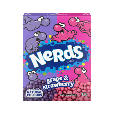 Nerds bomboni grape&strawberry 46,7g