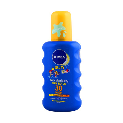 Nivea sun dječji obojeni sprej za sunčanje SPF 30 200 ml