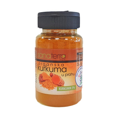 Organska kurkuma u prahu 50 g Sanaterra