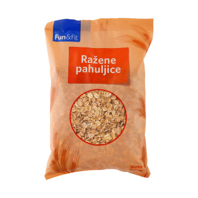 Pahuljice ražane 250 g Fun&Fit Company