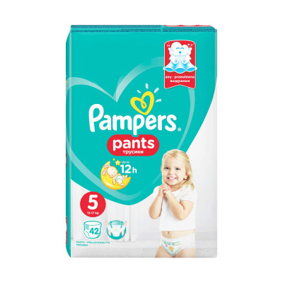 Pampers pelene pants JP 5 junior 42 komada