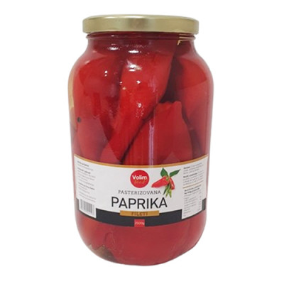 Paprika crvena fileti 2350g Volim
