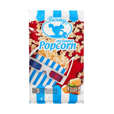 Pop corn za mikrotalasnu 80 g maslac Berny