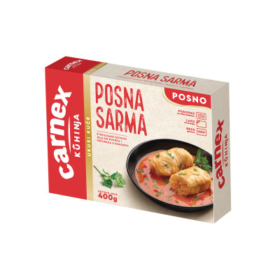 Posna sarma 400 g Carnex