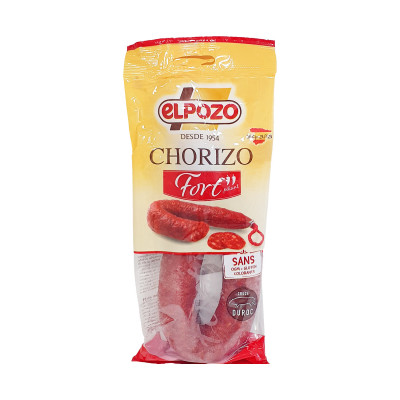Salama Chorizo Sarta picante 200 g El Pozo
