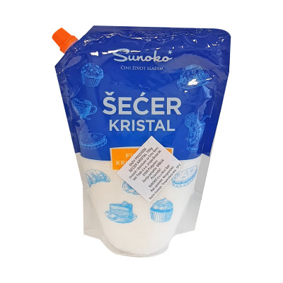 Šećer kristal 750 g dojpak Sunoko