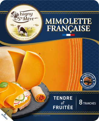 Sir mladi slajs Mimolette 150g 3548 Isigny