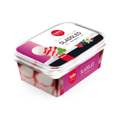 Sladoled  šumsko voće-vanila 900ml Volim