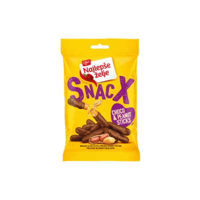 Snacx choco i kikiriki Najlepše želje 80g Soko Štark