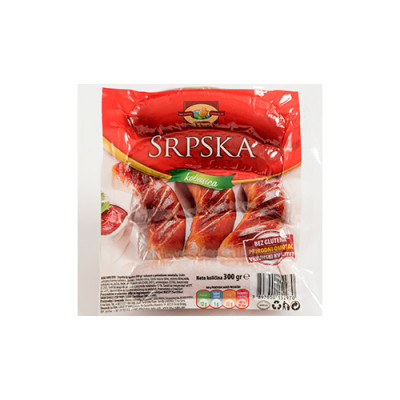 Srpska kobasica 300g vakum Goranovic