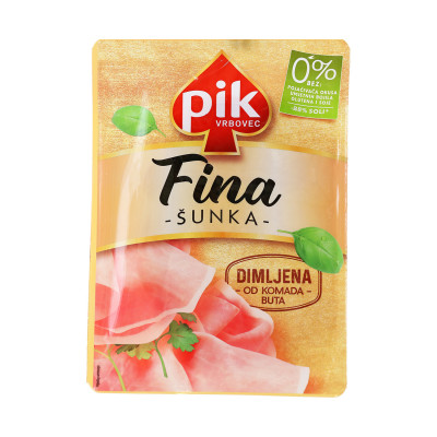Šunka fina narezana 150 g Pik