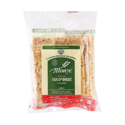 Tonus beskavasne pločice sa lanom 120 g Trivit