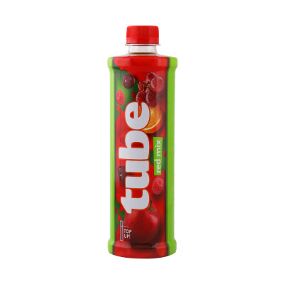 Tube red mix 0.5 l pet